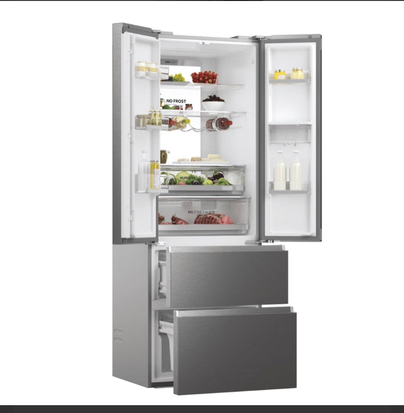 Haier French Door 70 Series 7 Fridge Freezer, Water Dispenser