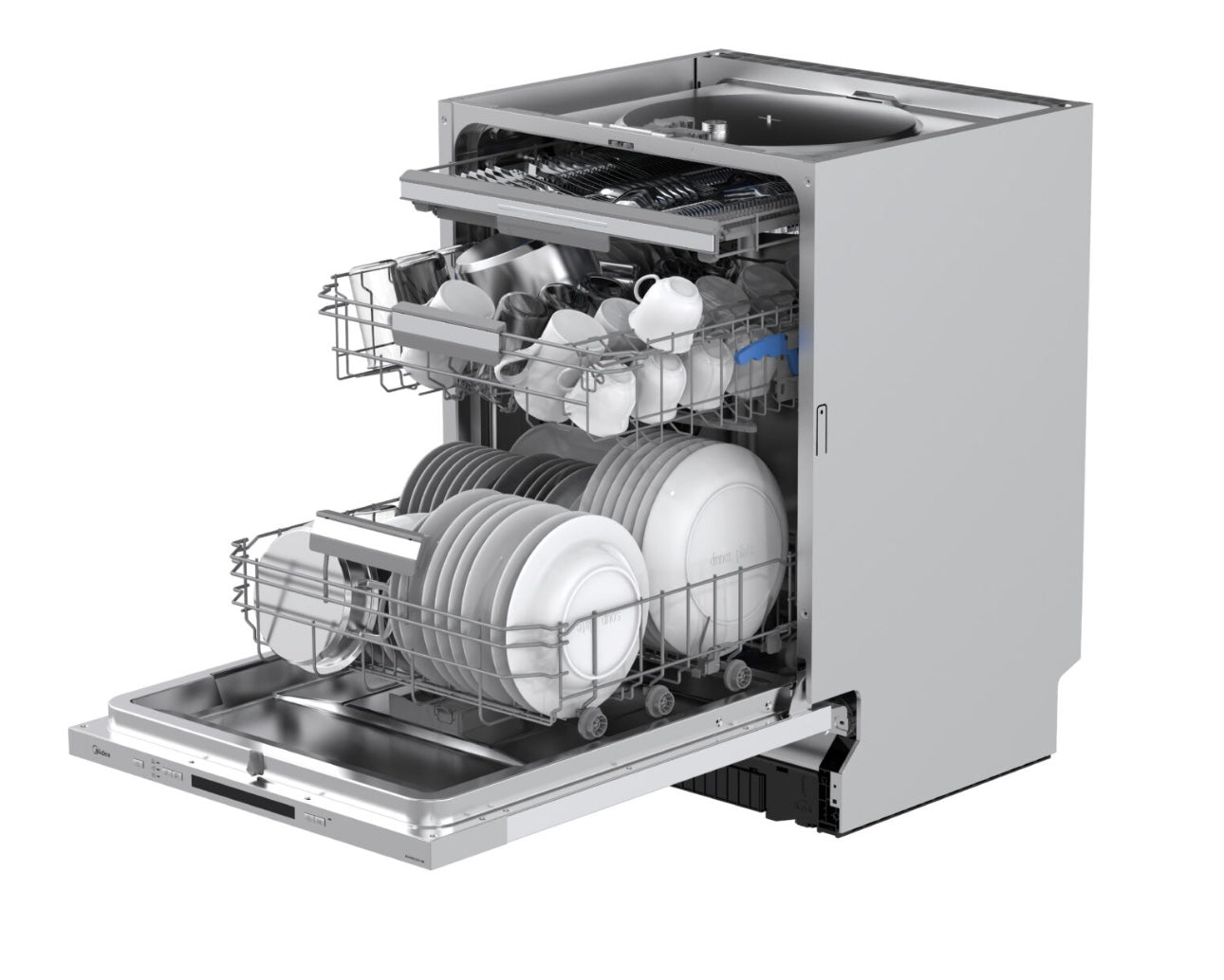 Midea Built-In Dishwasher 60cm – With Cutlery Tray & Auto Open Door (MID60S220-HR)