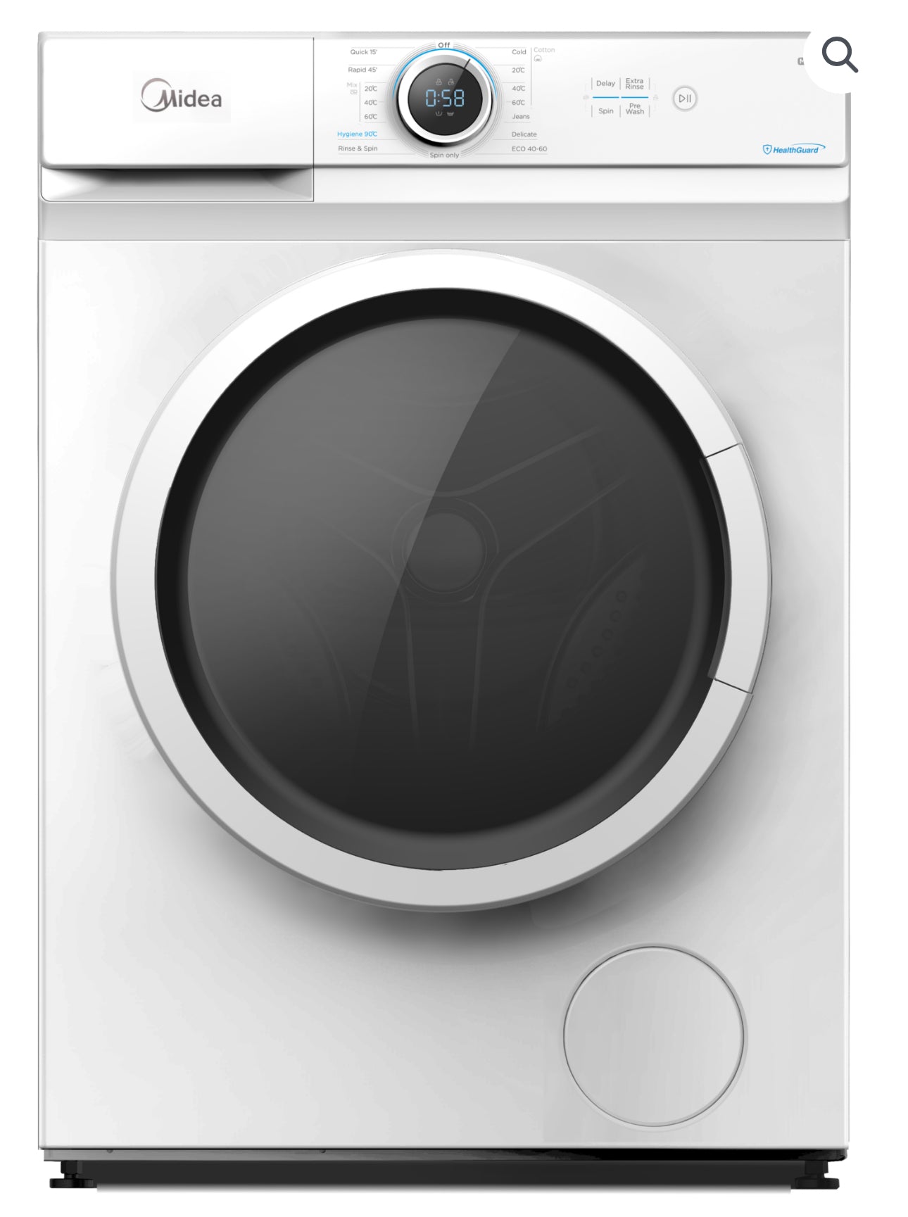 Midea Lunar Series Washing Machine 7kg (MF100W70/W)