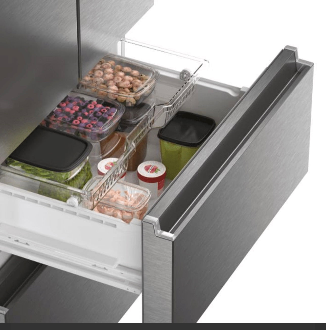 Haier French Door 70 Series 7 Fridge Freezer, Water Dispenser