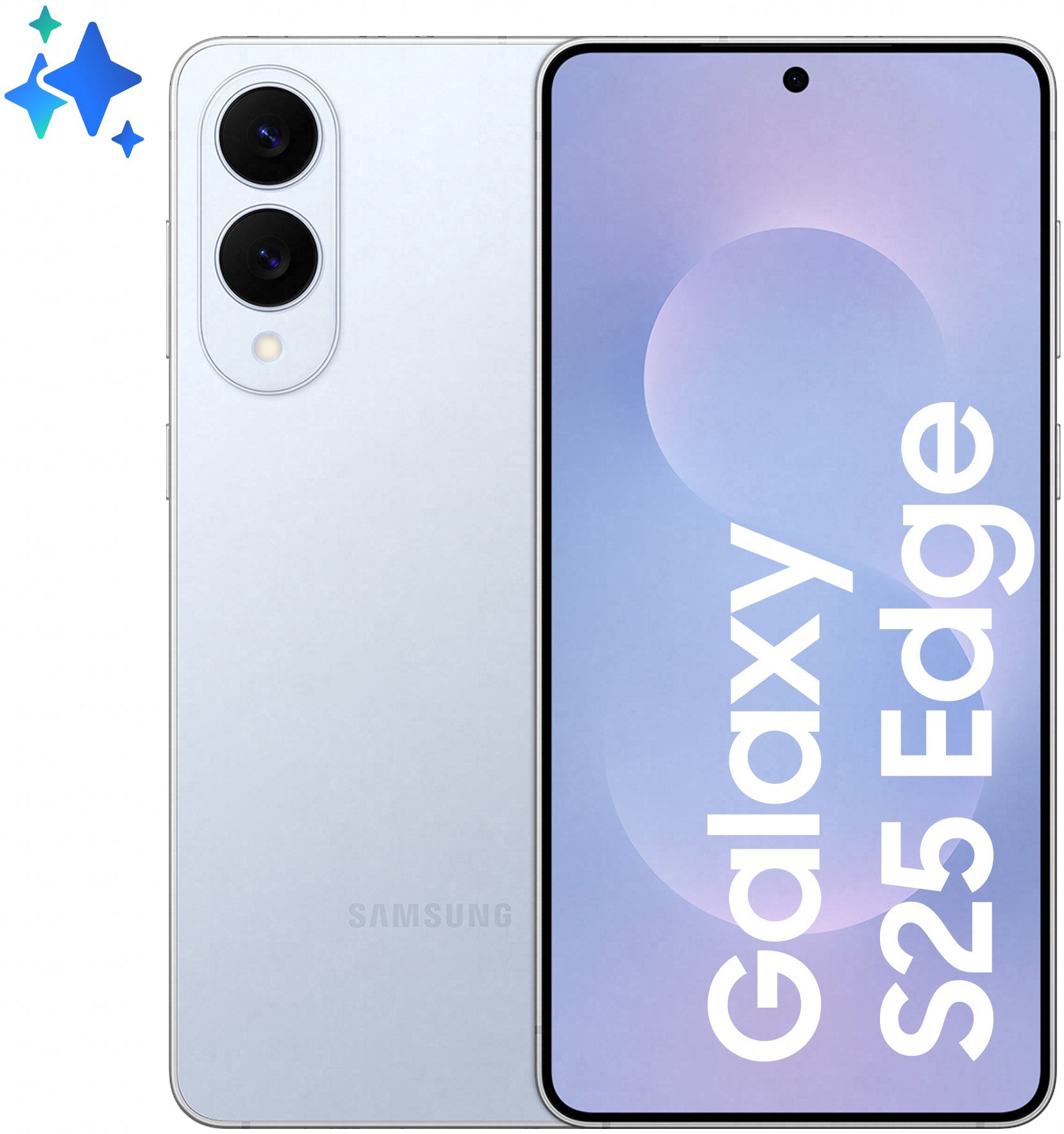 Samsung Galaxy S25 Edge 5G AI 12GB/256GB – Titanium Icy Blue