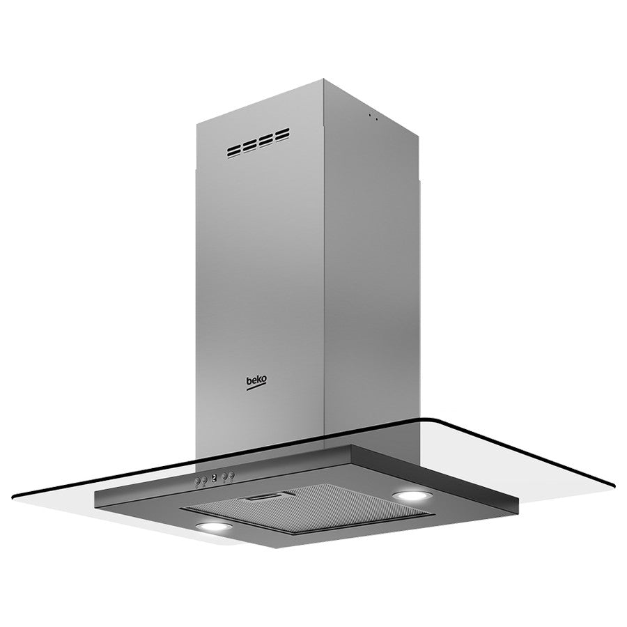 Beko Hood Island Glass S/Steel 90 cm #HCI91631XH