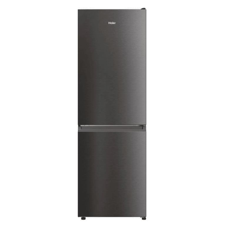 Haier 2D 60 Series 1 Fridge Freezer, Dark Inox, No Frost Technology, hOn App