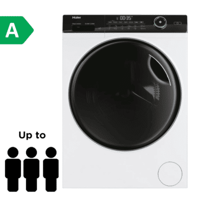 Haier I-Pro Series 5 Washing Machine 8KG 1400 RPM, Direct Motor Technology, hOn App SKU: ZE HR31019958