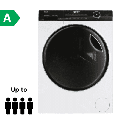 Haier I-Pro Series 5 Washing Machine 9KG 1400 RPM, Direct Motor Technology, hOn App SKU: ZE HR31019961