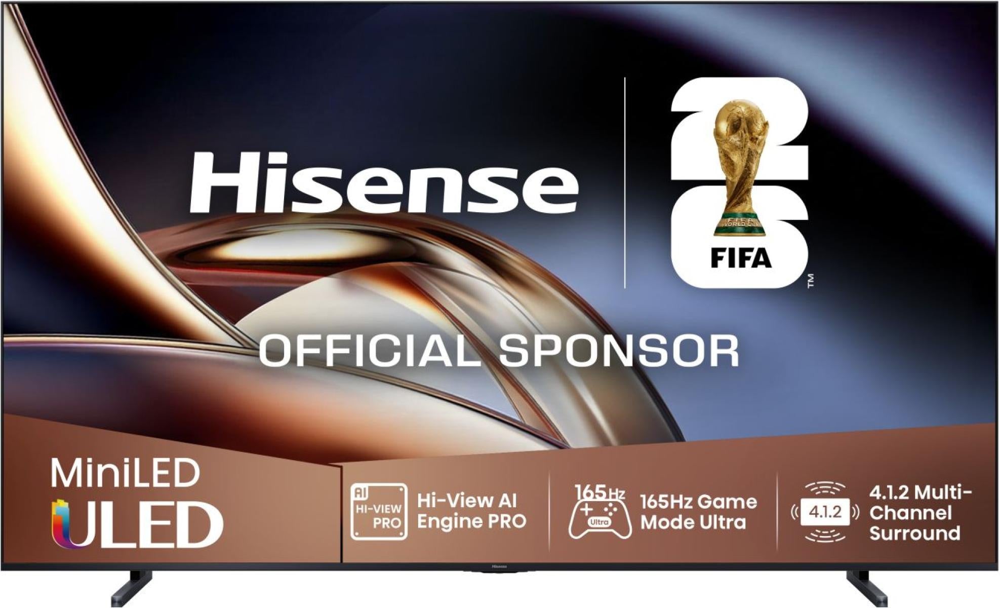 Hisense 100U8Q 100″ Mini-LED 165Hz VRR QLED Gaming TV