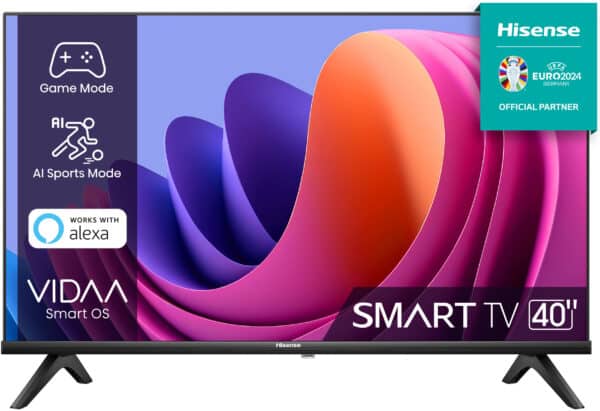 Hisense 40A4N 40″ Full HD Smart TV Wi-Fi
