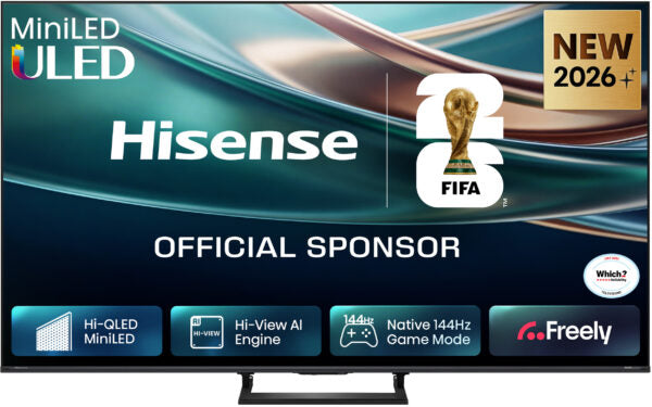Hisense 50Q8S 50″ 144Hz Game Mode 4K Mini-LED Smart TV Wi-Fi
