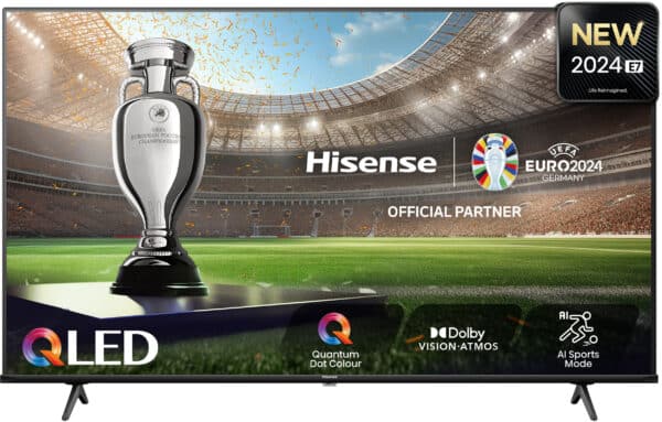 Hisense 65E7NQ 65″ QLED 4K Ultra HD Smart TV Wi-Fi