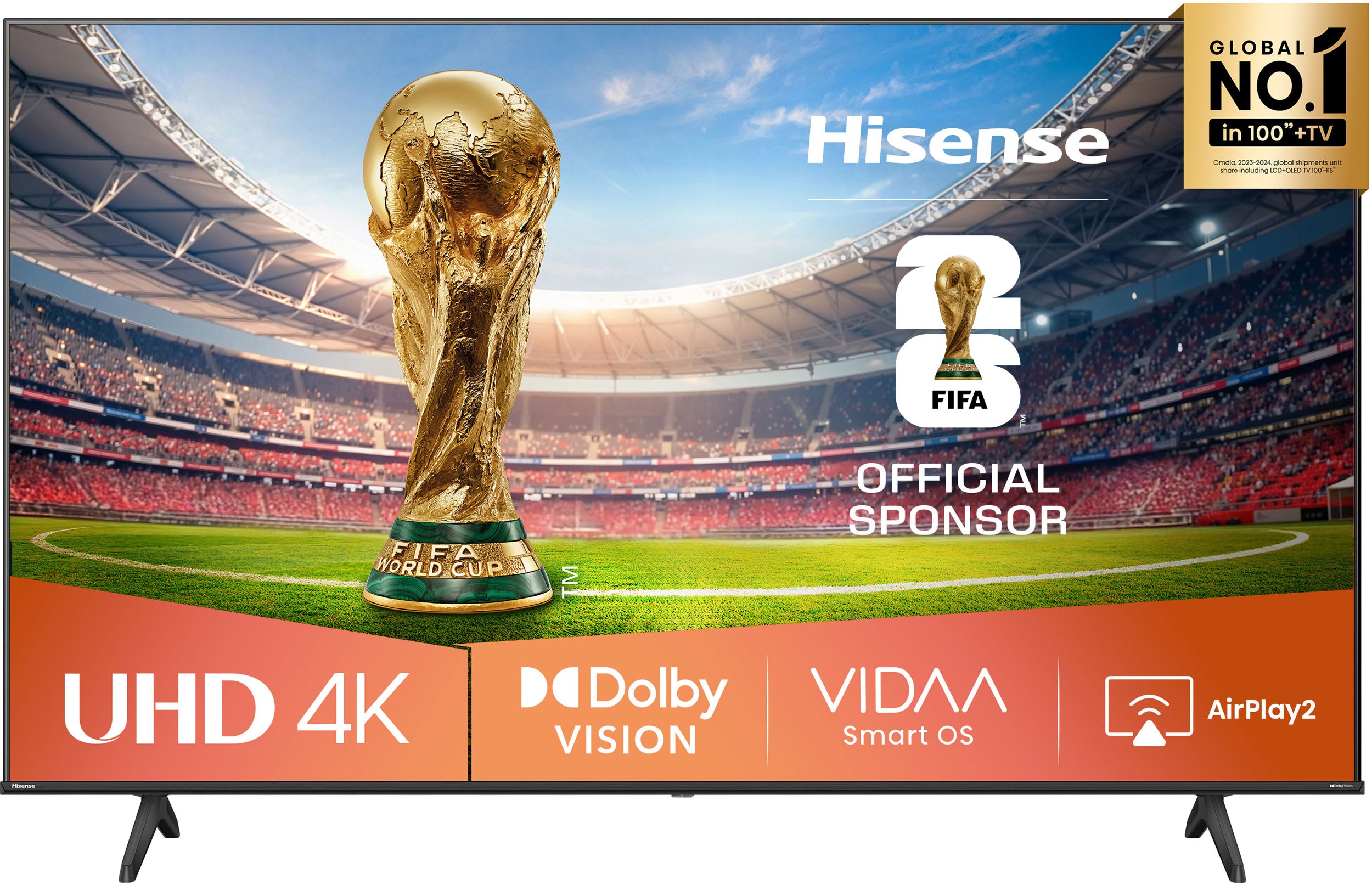 Hisense 65A6Q 65″ 4K Ultra HD Smart TV Wi-Fi