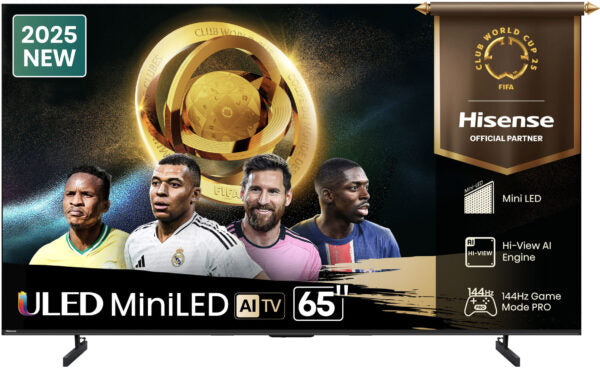 Hisense 65U7Q 65″ Mini-LED 144Hz VRR QLED Gaming TV