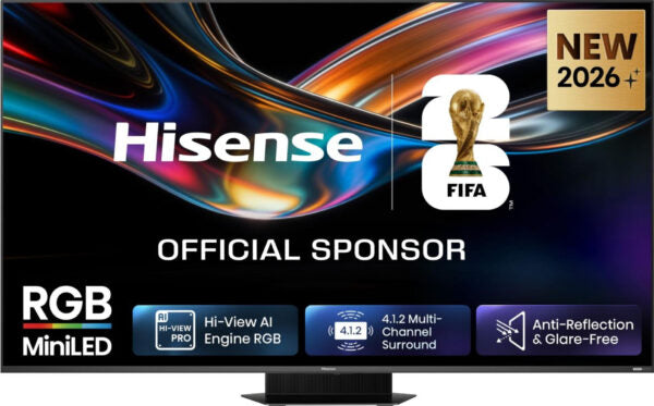 Hisense 75UR9S 75″ 170Hz Hi-View AI Engine RGB MiniLed TV