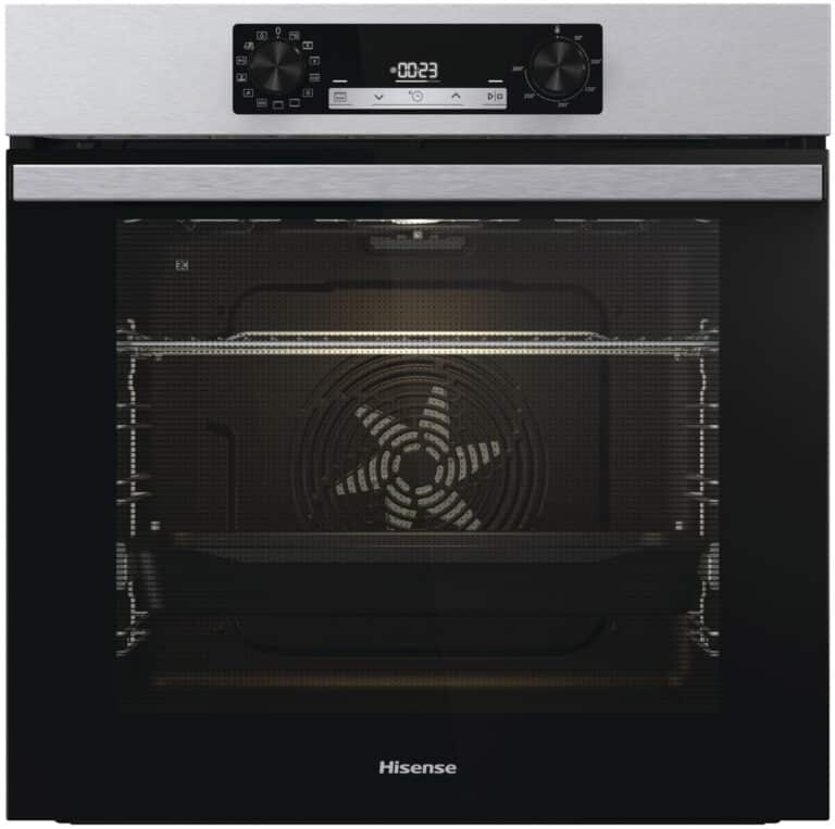 Hisense BI64213EPX 77L Pyrolytic Oven with 300° Pizza Mode