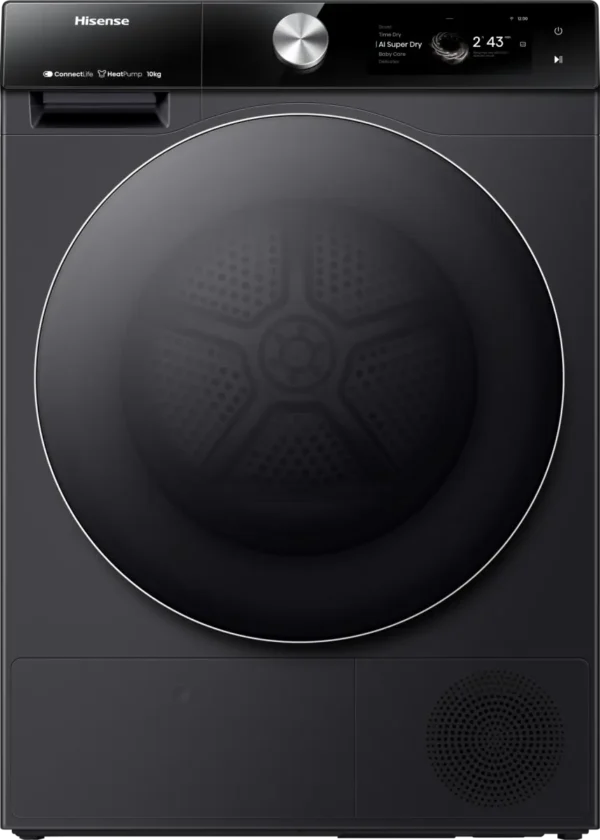 Hisense DH7S107BB Heat Pump Tumble Dryer 10Kg Class A