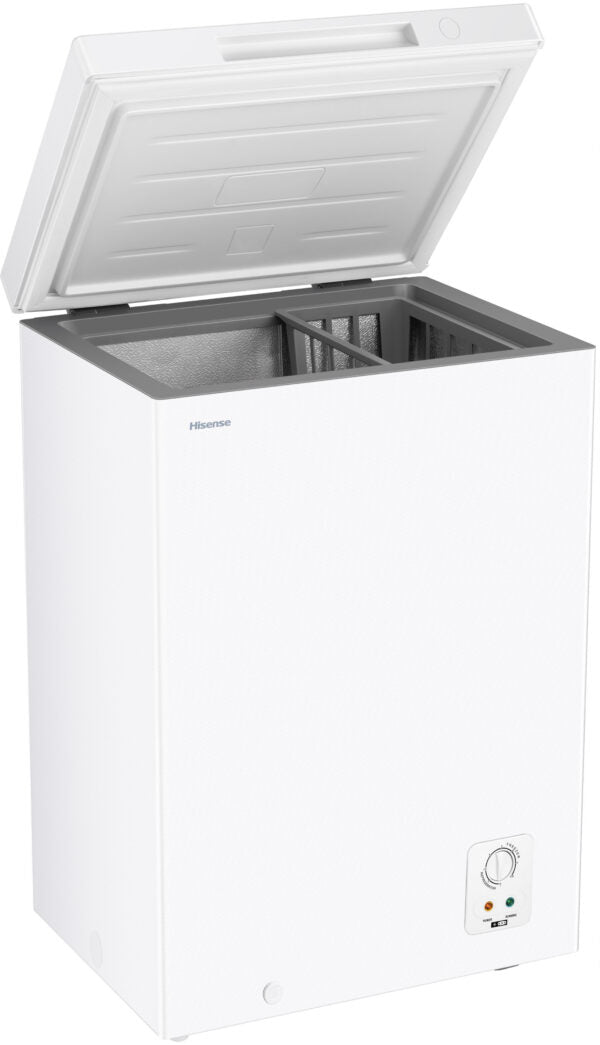 Hisense FT100N1BWE 97L Free Standing Chest Freezer