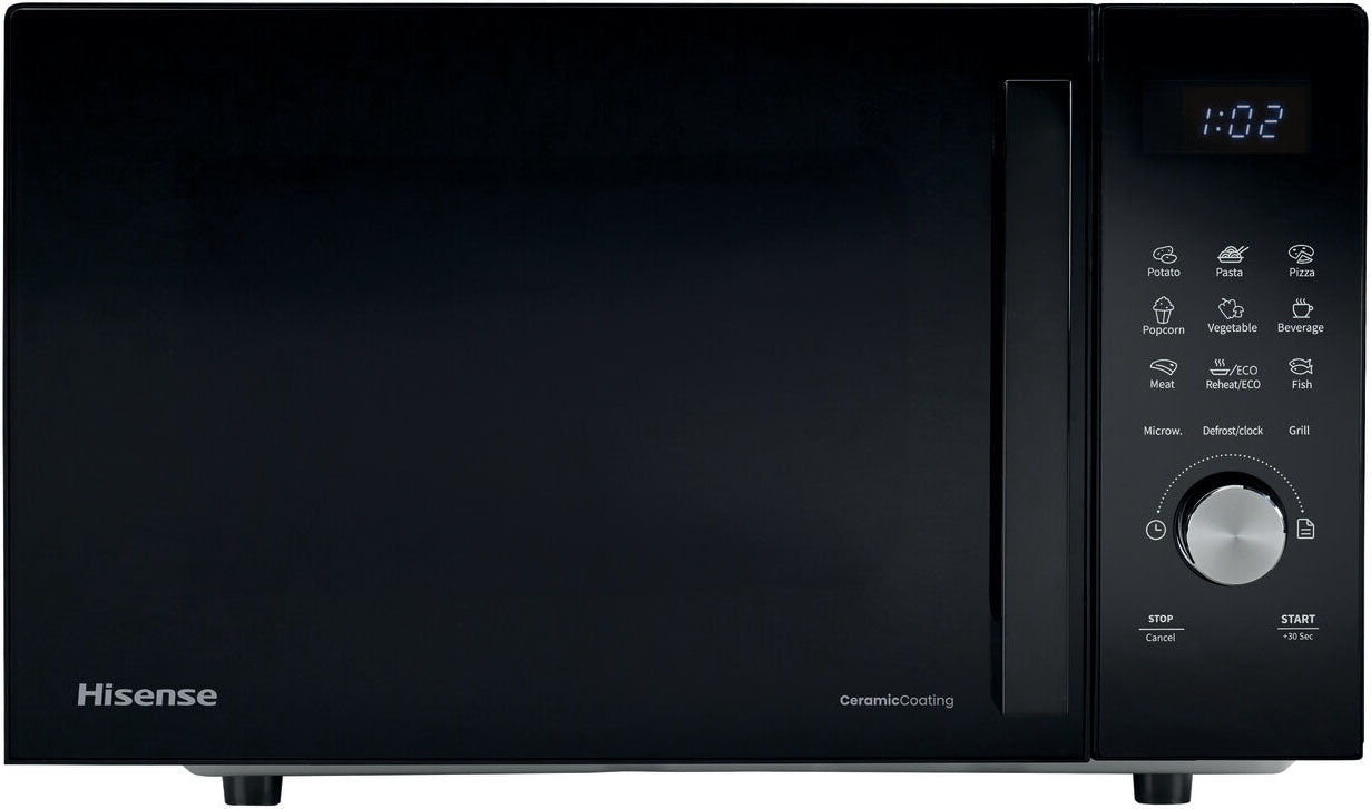 Hisense H23MOBSD1HG 23L Grill Microwave Oven 800w