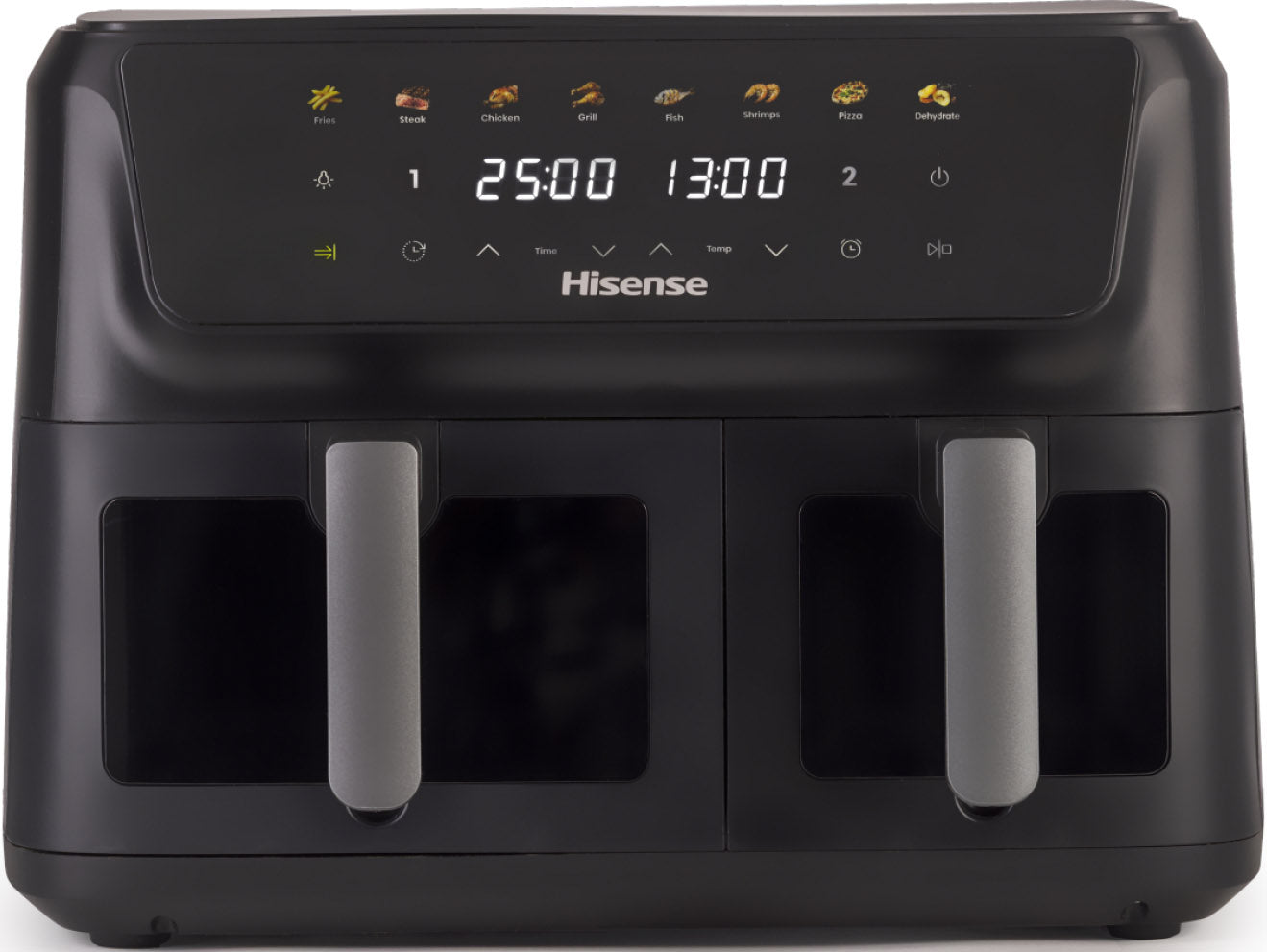 Hisense F2700DCD Hot Air Fryer / 2700 W / 11 L Capacity / 8 Preset Programmes / Non-Stick Coating
