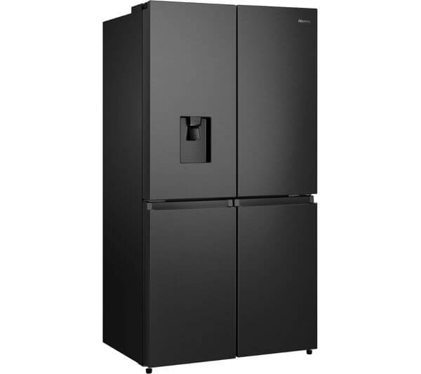 Hisense RQ758N4SWFE PureFlat Fridge Freezer – Black Stainless Steel