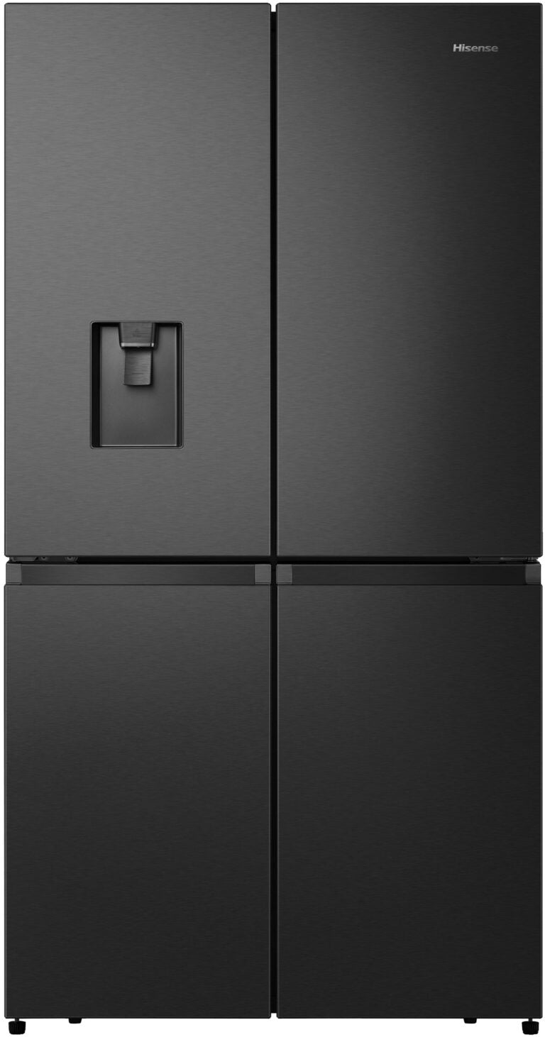Hisense RQ758N4SWFE PureFlat American Style Fridge Freezer – Black