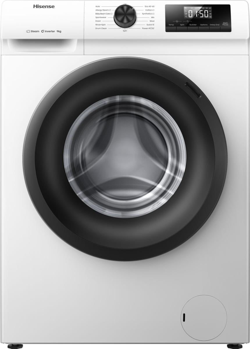 Hisense WF1Q9041BW Front Load 9Kg 1400rpm Class A Washing Machine