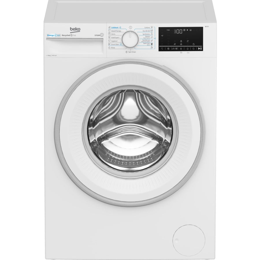 B3WFU410415WW
Beko 10 Kg Washing Machine 1400 rpm
H 84.5cm x W 60cm x D 58cm