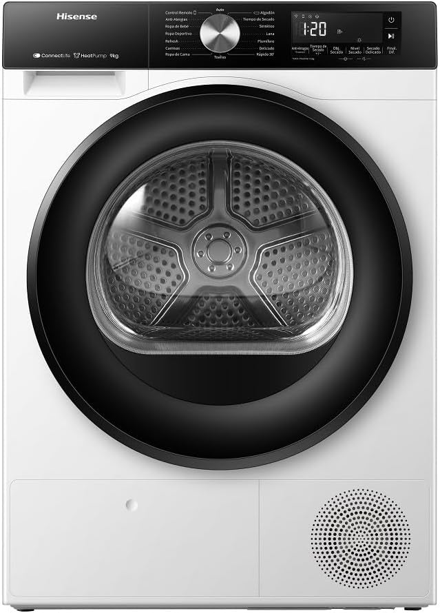 Hisense DH3S902BW3 Heat Pump Tumble Dryer 9Kg
