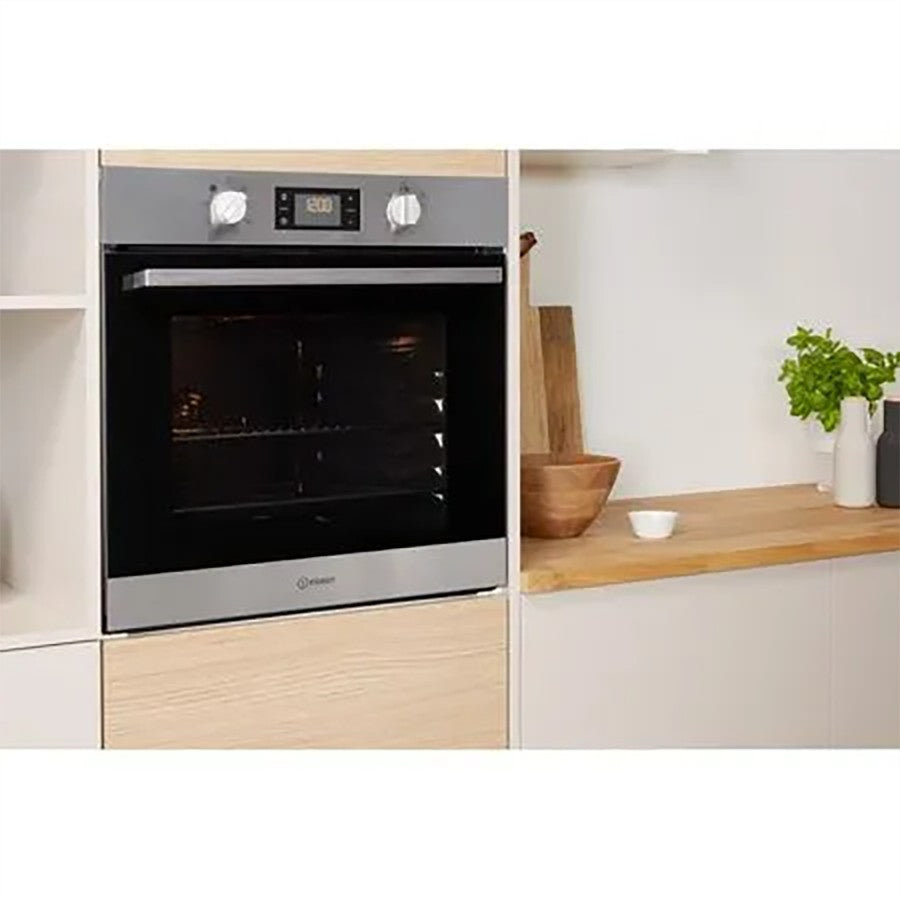 Indesit Oven Electric 8 Function S/Steel #IN-IFW6340IX (BLACK FRIDAY OFFER)