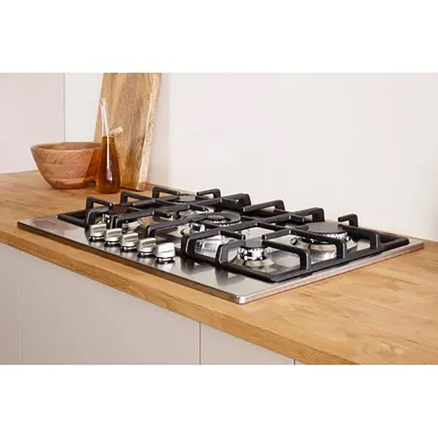 Indesit Gas Hob 5 Burner 75cm Inox #IN-THP752IXI (BLACK FRIDAY SALE)