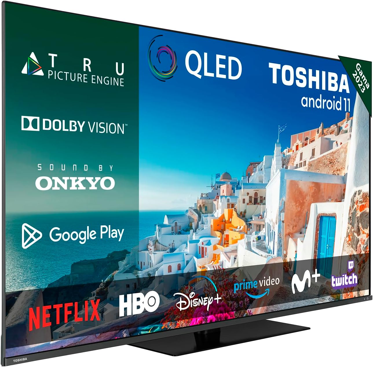 Toshiba 70″ Android Quantum Dot Colour UHD TV – 70QA7D63DG