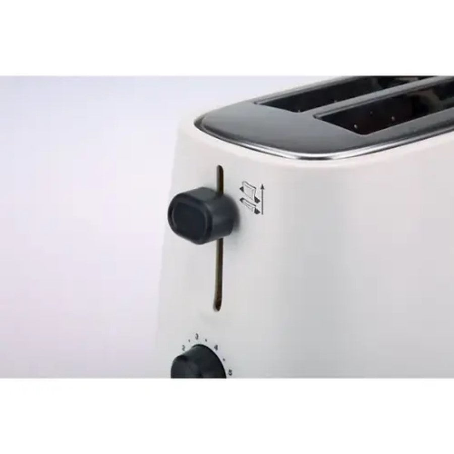 #JAT-TT331 Jata Toaster White, Two Extra Wide Slots With Lid