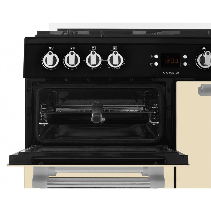 CC90F531C Leisure 90cm DualFuel Range Cooker Cream