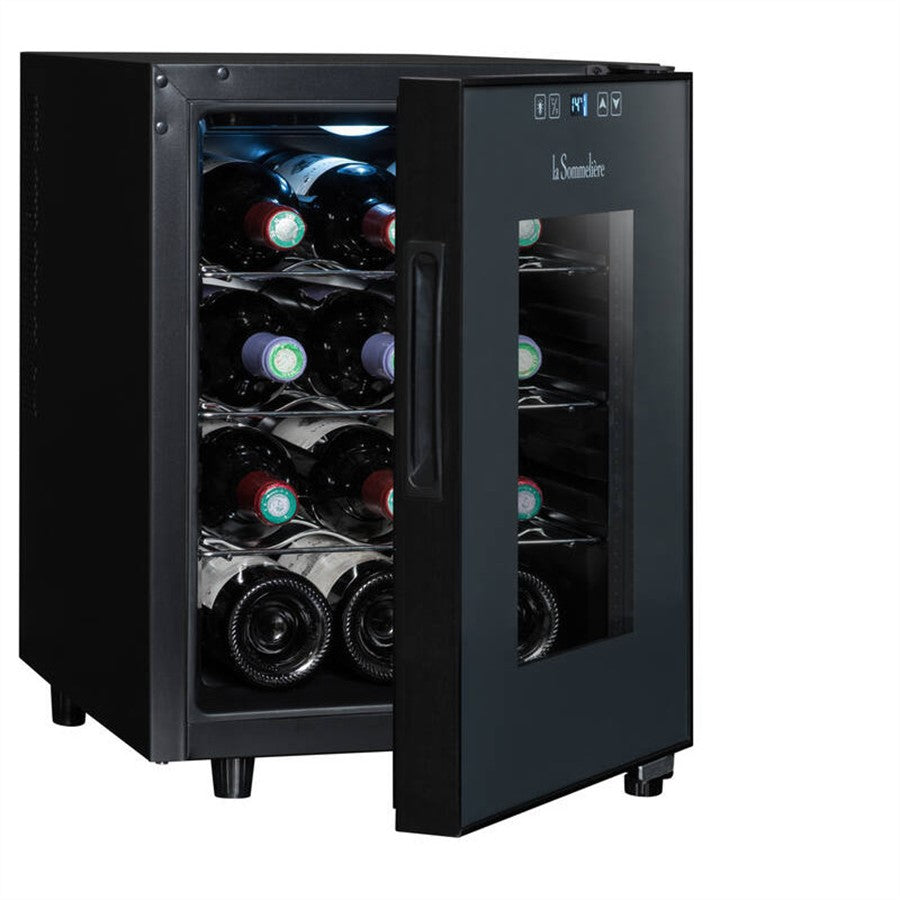 Sommeliere Wine Cooler 12 Bottles Black #LS12C