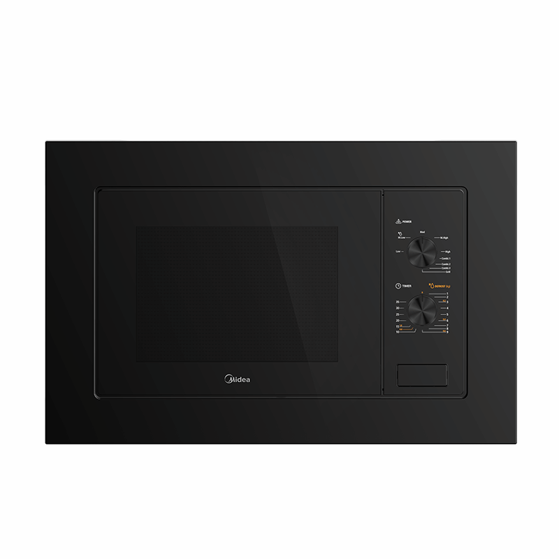 MIDEA Built-in microwave, 17L – Black aesthetic (MW 17 M BK)