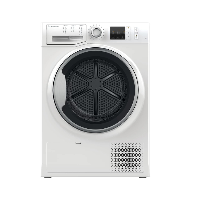 Hotpoint Ariston 9KG Heat Pump Tumble Dryer, Freestanding, NTM119X1SK – White