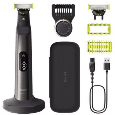Philips OneBlade 360 Electric Shaver, Face & Body, Travel Case, Charging Stand SKU: PHQP6652/61