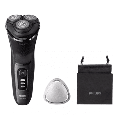 Philips Wet & Dry Electric Shaver Series 3000 Protective Cap, Travel Case SKU: PHS3244/12