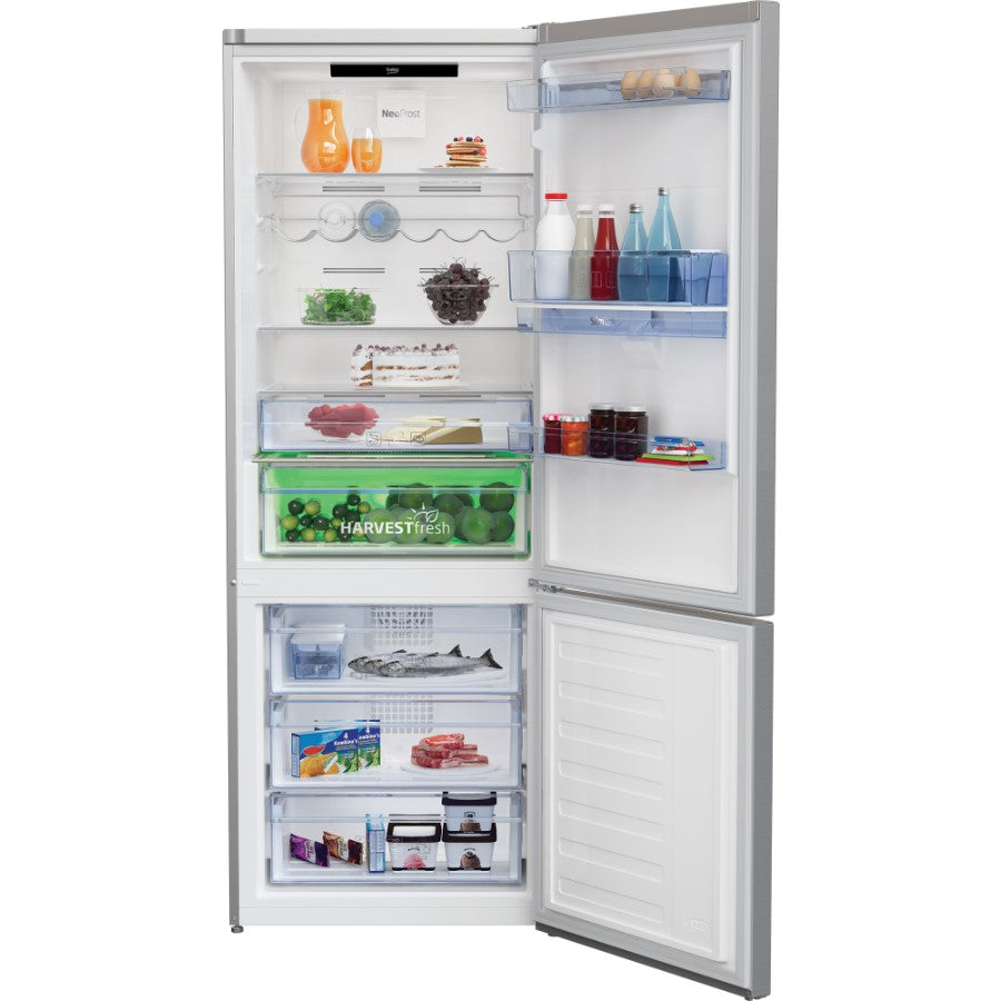 RCNE560E40DZXBN Beko Fridge Freezer No Frost Inox 510 L