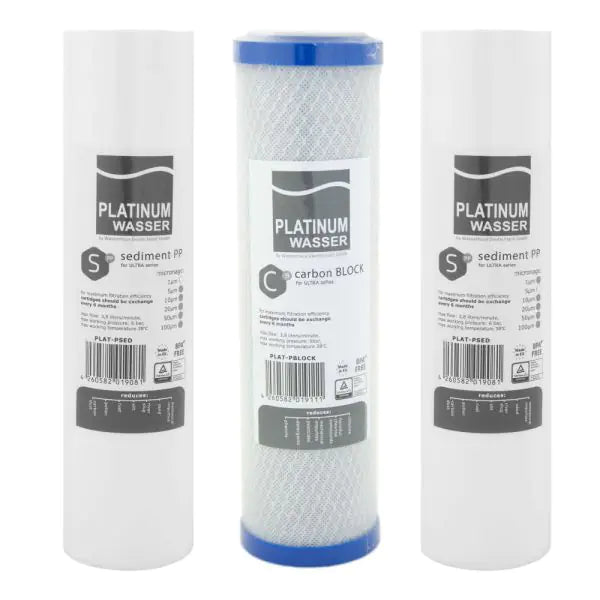 Platinum Wasser Cartridge Replacement Set - SETULTRA3