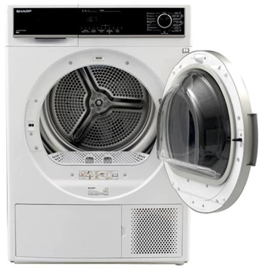 Sharp 8 Kg Tumble Dryer A++ Premium #SH-KDHHH8S7GW2EE