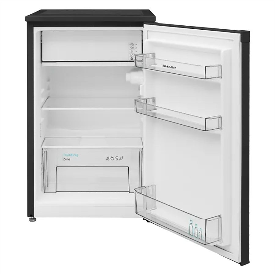 SH-SJUE088T0BEU Sharp Fridge Table Top Builtin Black 88L