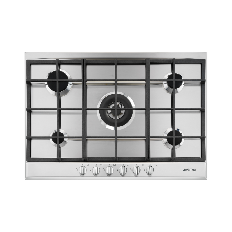 SMEG Gas Hob P272XGH 5 Burner