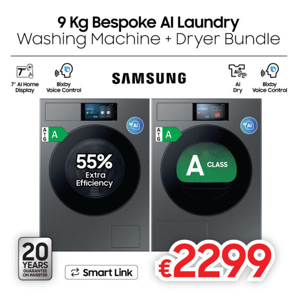 Samsung Laundry Bundle (BLACK FRIDAY OFFER)