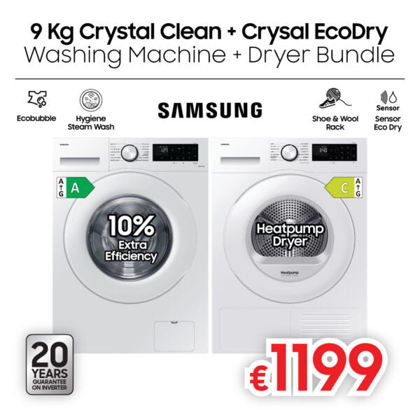 Samsung Laundry Bundle (BLACK FRIDAY OFFER)