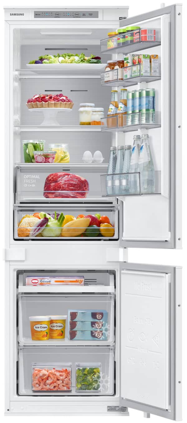 Samsung BRB26703EWW/EF F1RST™ 1.78m Total No Frost 267L Built-In Fridge-Freezer