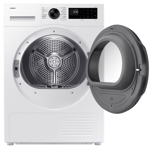 Samsung DV80DG52B0AEET Crystal EcoDry Heat Pump Tumble Dryer, 8Kg C