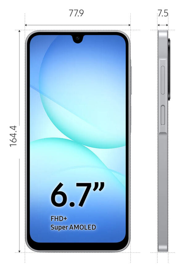Samsung Galaxy A17 5G 8GB/256GB – Gray