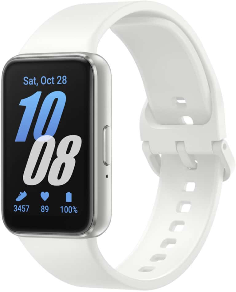 Samsung Galaxy Fit3 AMOLED 40mm Fitness Tracker Smartwatch – Silver