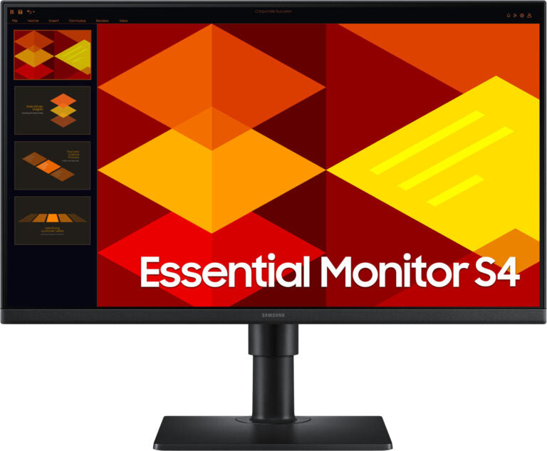 Samsung LS27D406GAUXEN 27″ S4 S40GD 1920×1080 Full HD Essential Monitor with Speakers