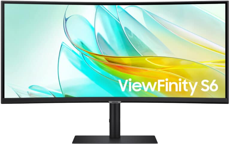 Samsung LS34C652UAUXEN 34″ ViewFinity 3440×1440 4K Ultra HD Curved LED Monitor