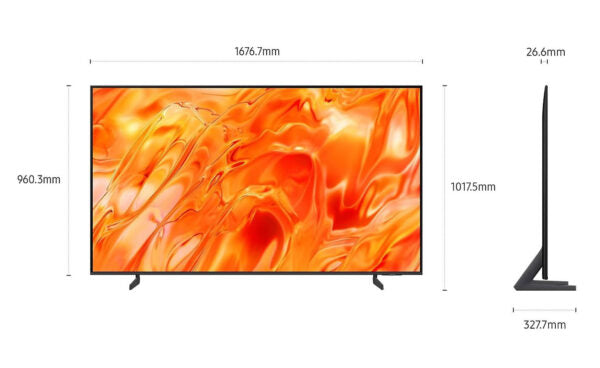 Samsung QE75QN70HAUXZT 75” Neo QLED QN70H 4K Vision AI Smart TV